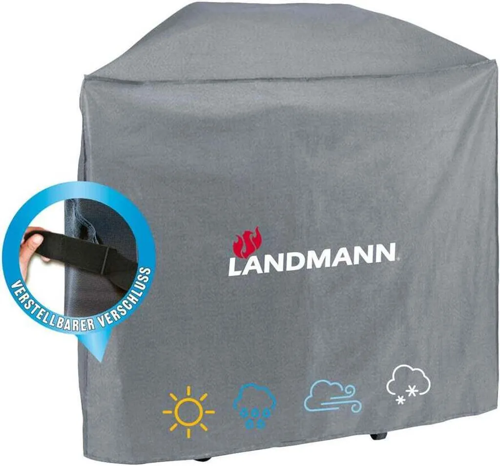 Housse Landmann Triton PTS 2.1 maxX en polyester robuste 59x127,5x117 cm