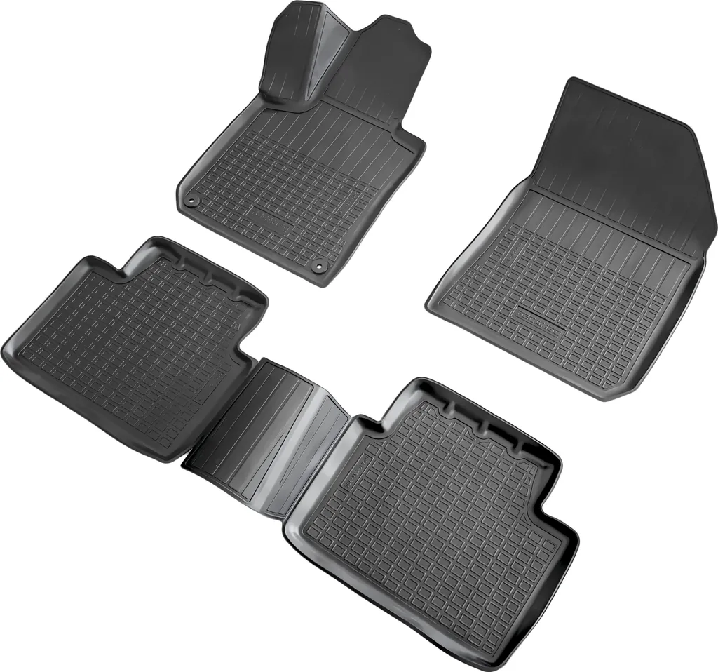 Set Tappeti 3D Vaschetta Peugeot 308 II SW 2013-2021 in TPE Nero