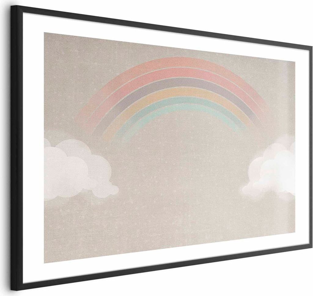 Posterpapier Poster - Rainbow in the Rain 42x29.7 cm Für Kinder e-A-10137-ao-a