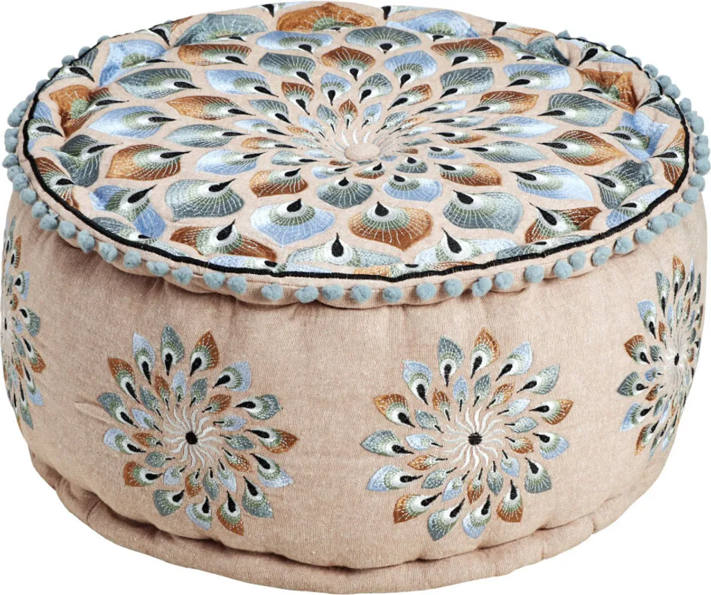 Coussin de sol oriental Azet gain de place pour petits salons