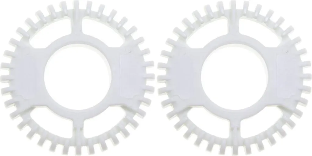 Set 2 Fruste Ricambio Piebert 23128 per Montalatte Severin e Tchibo