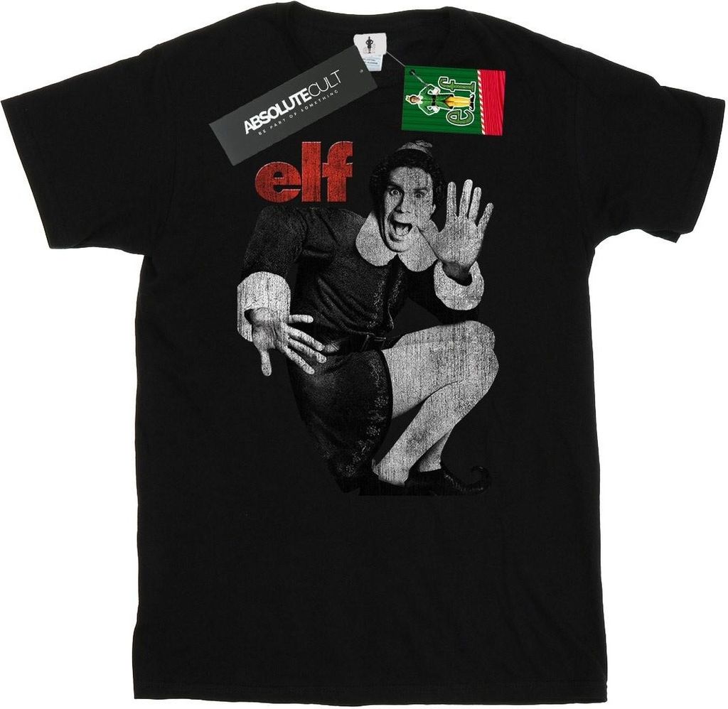 Elf - T-Shirt für Herren BI23941 (M) (Schwarz)