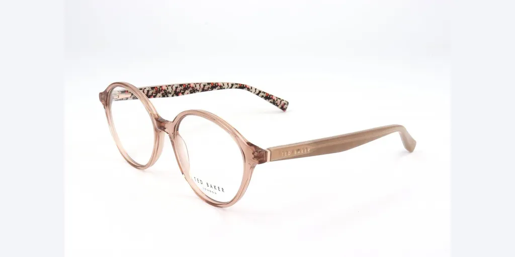 Monture optique femme Ted Baker TB9227 coloris cristal nude transparent