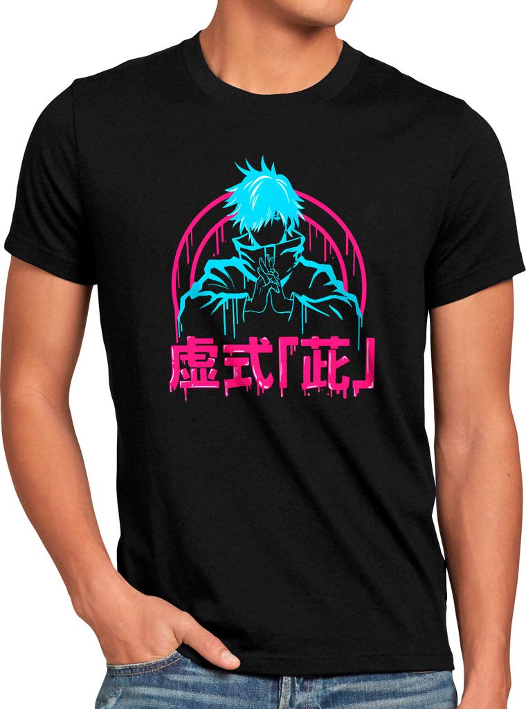 BaumwolleCloud Purple Power Herren T-Shirt anime japan manga