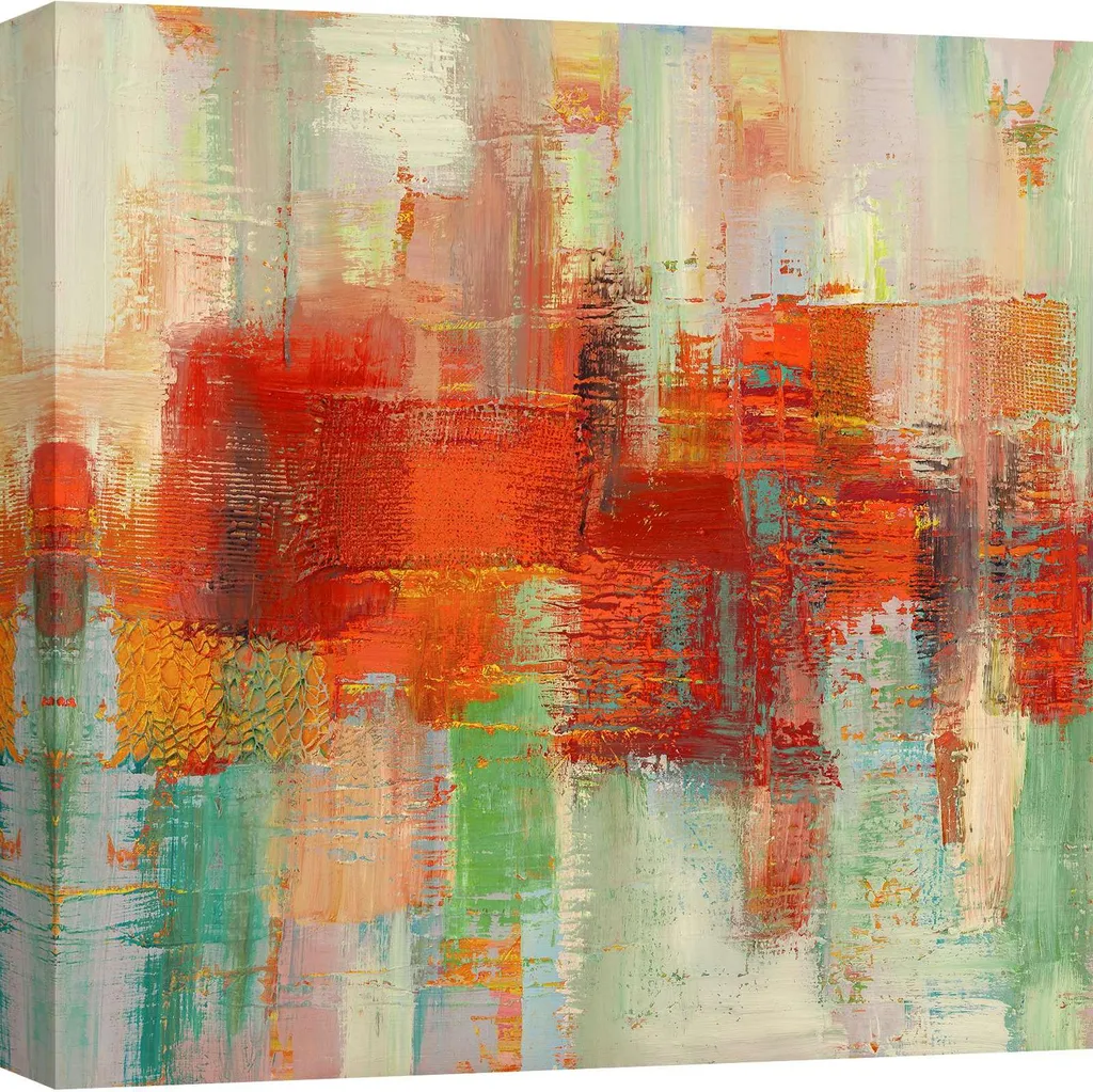 Offerta Quadro Lucas 50x50 Astratto Moderno Sole Mare - Tela Gallery