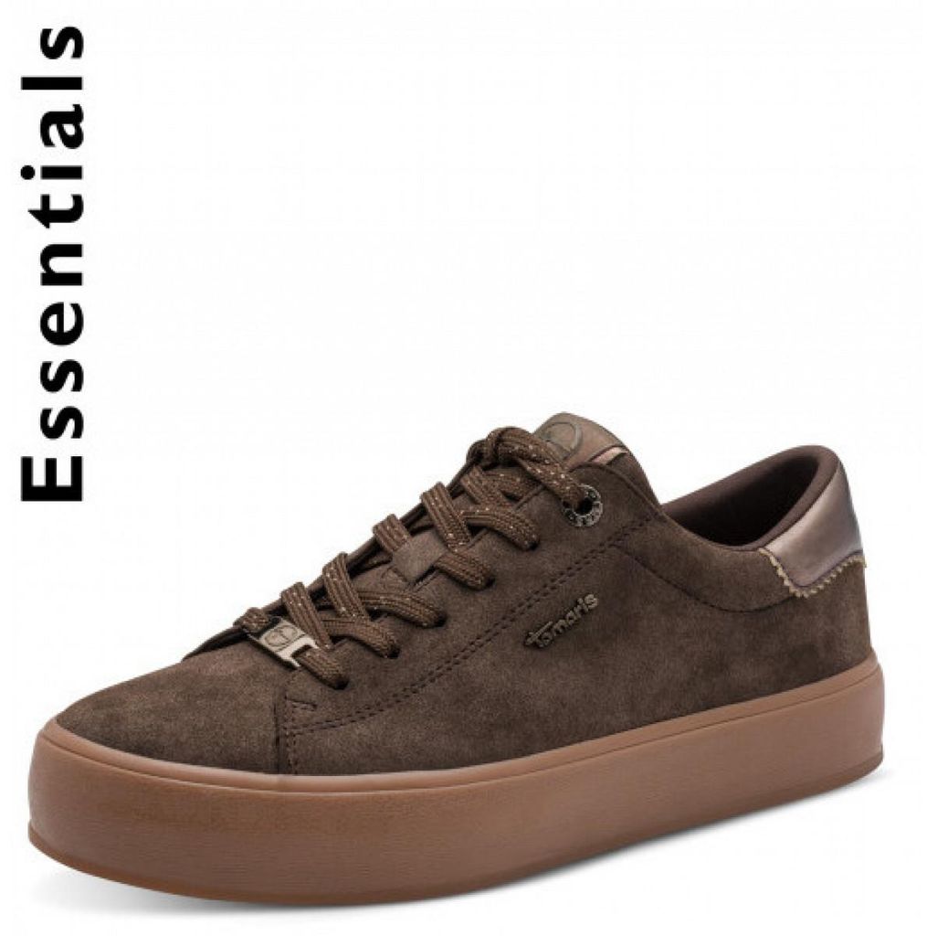 Tamaris schnürer Sneaker braun in Gr. 38 Produktbild 