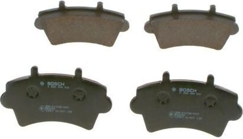 Jeu de Freins Bosch 0986494031 Haute Résistance Compatible OE 1605980