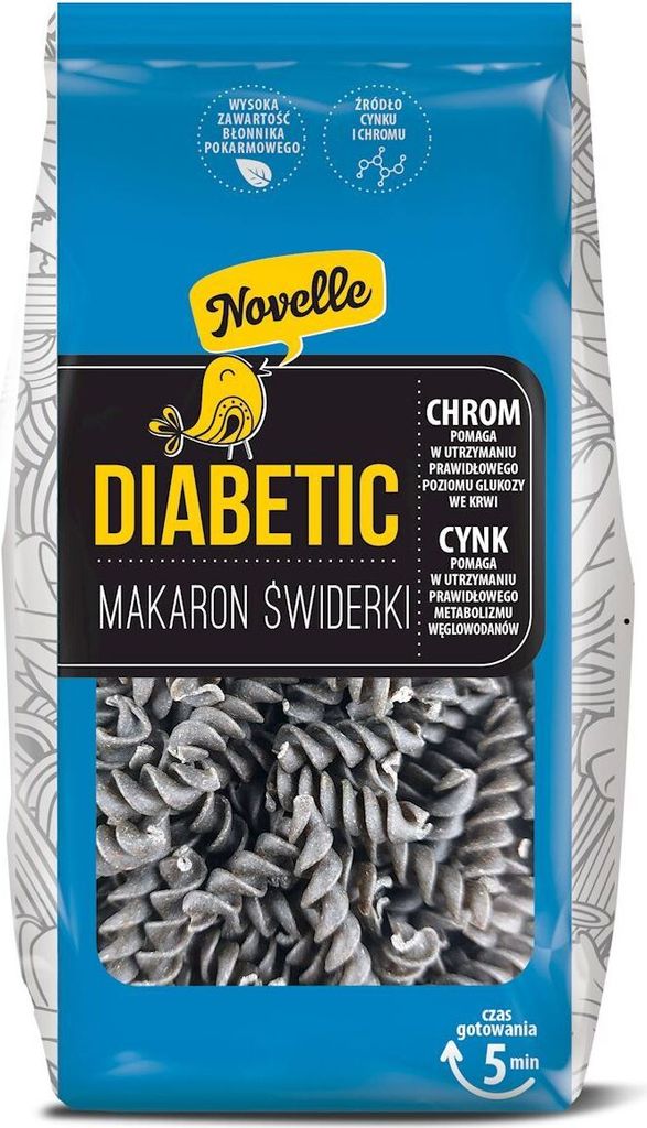 CESTOVINY (S ČIERNOU ŠOŠOVICOU) PRE DIABETIKOV GLOWERS 250 Obrázok produktu 