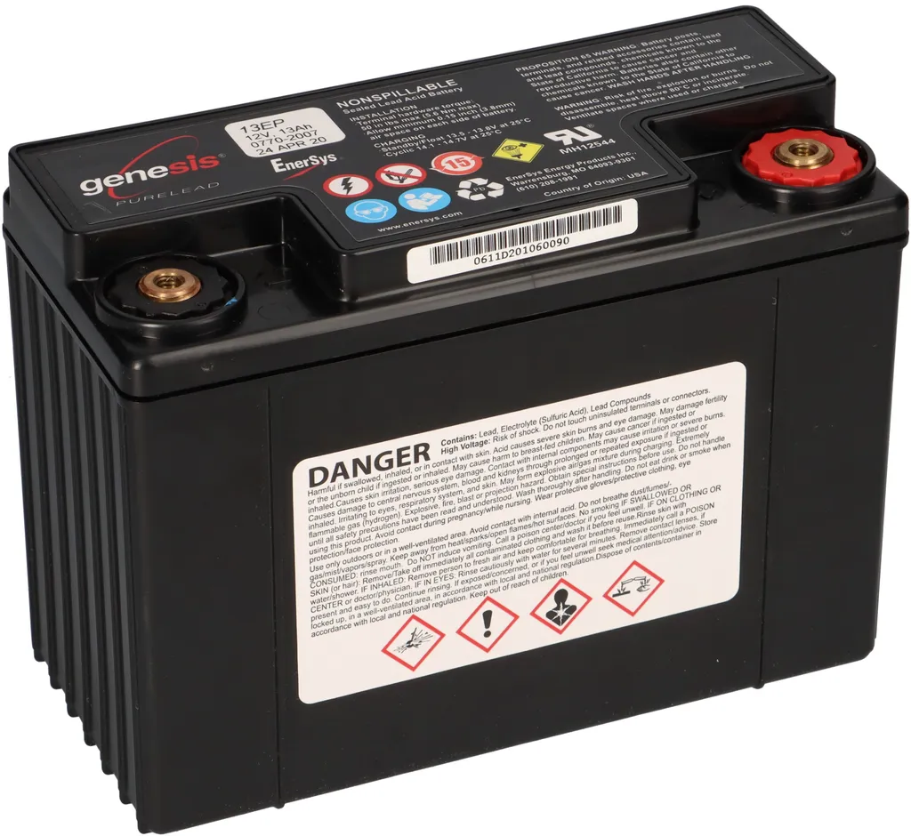Batterie de Secours 12V 13Ah Hawker Genesis 12EP13 Haute Performance