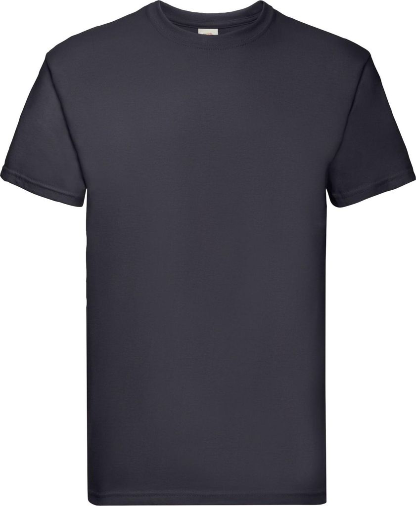 Fruit of the Loom - "Super Premium" T-Shirt für Herren/Damen Uni LT1780 (S) (Dunkelmarineblau)