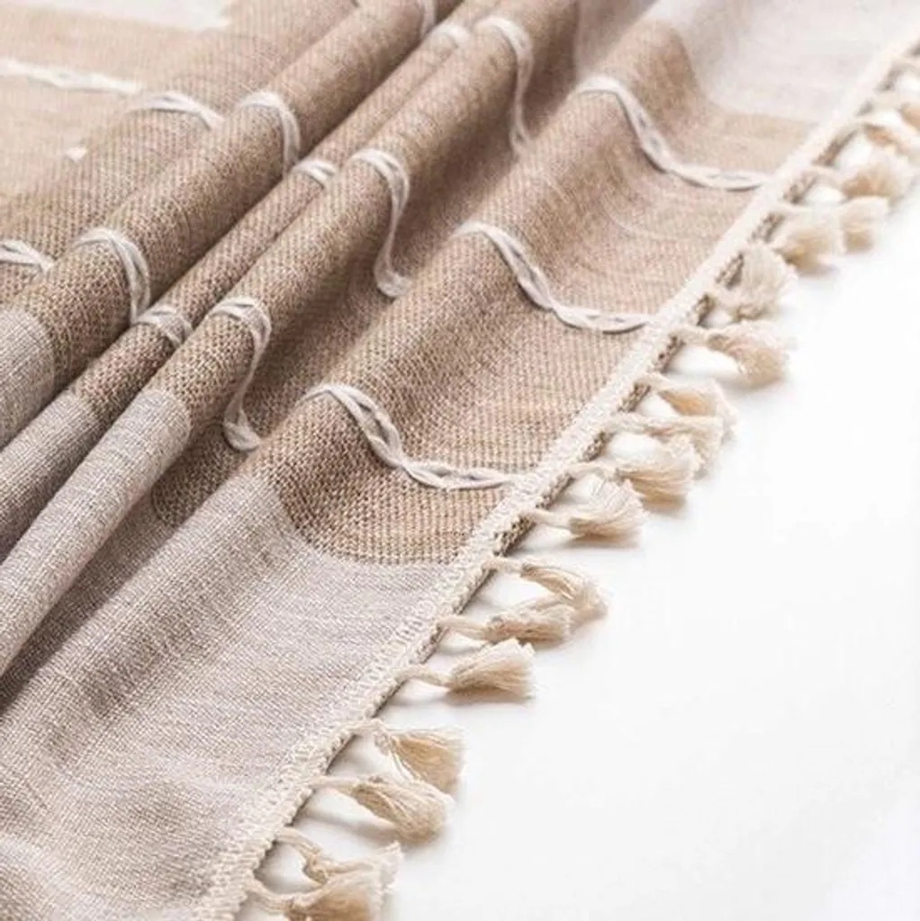 Tovaglia Cotone Lino 140x200 Rettangolare Lavabile Esterno Interno