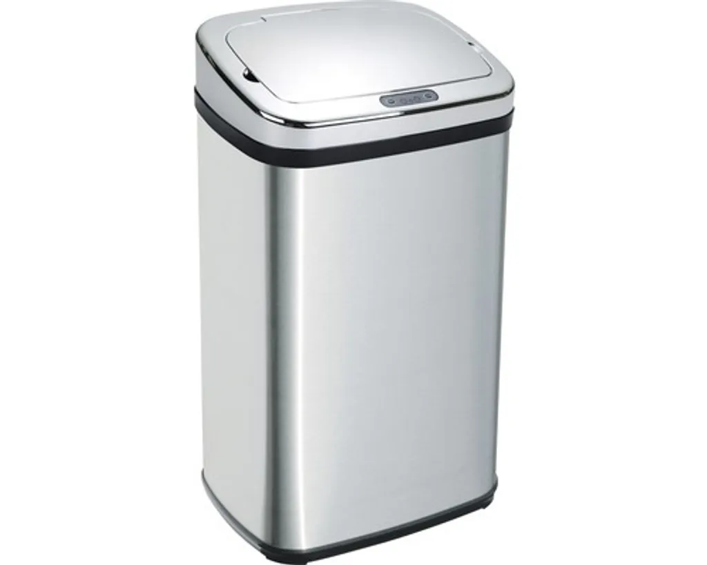 Fini les odeurs avec la poubelle automatique iQ-Tech Quadrat 40 l