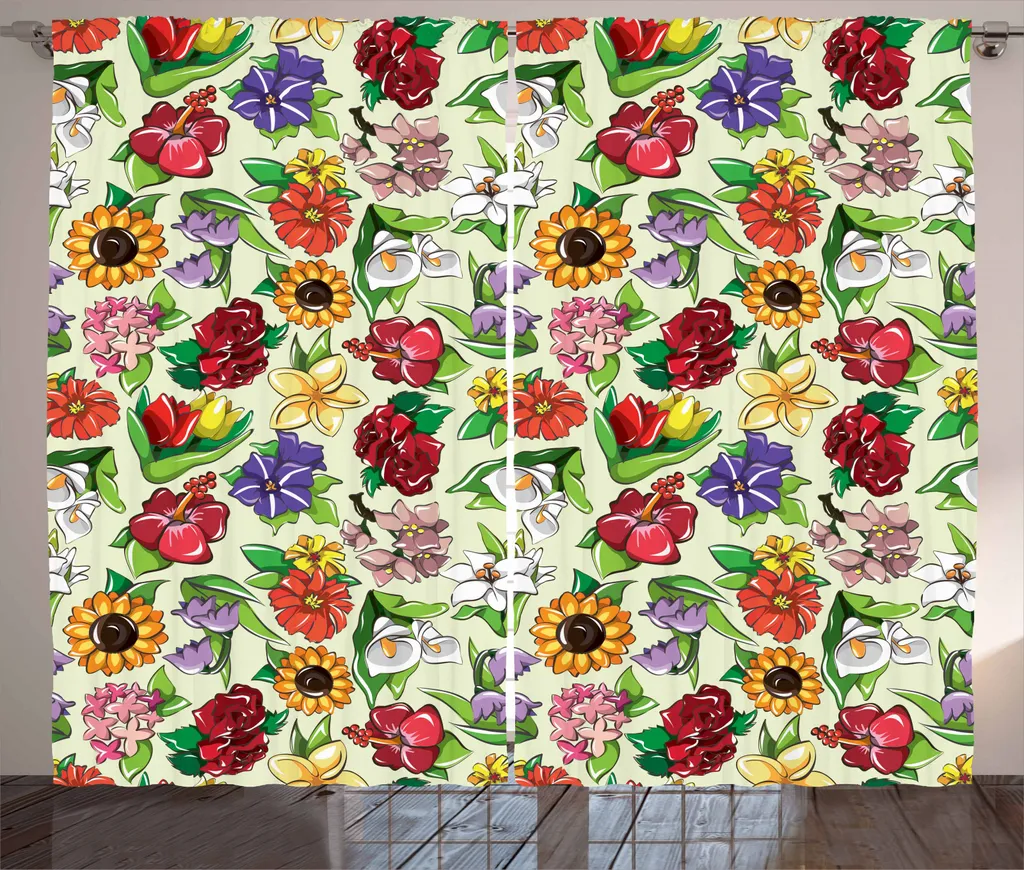Tende Lavabili ABAKUHAUS Jasmin 280x245 cm - Praticità e Colore