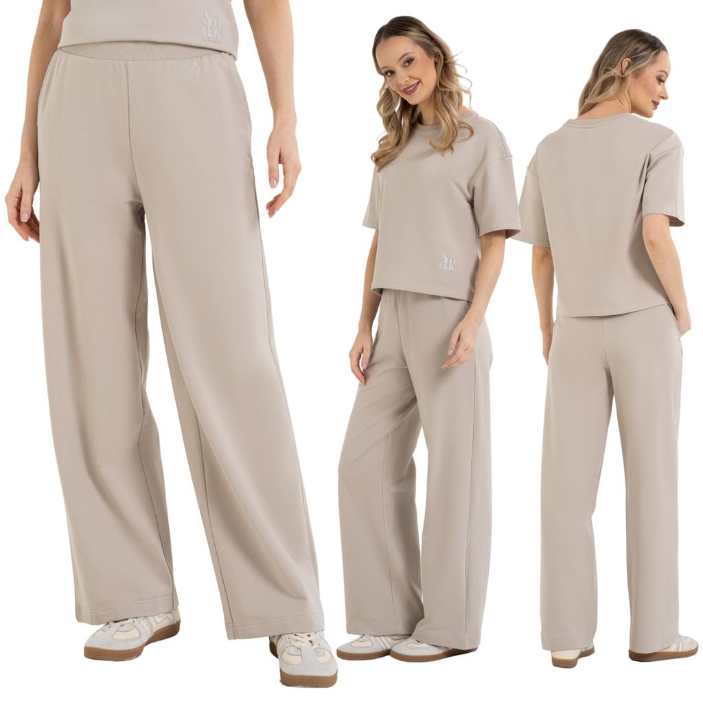 Moraj Damen Jogginghose Basic mit Bindeband – Grau, Größe 3XL, bequem
