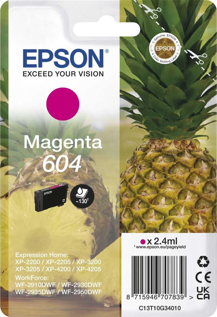 Wkład do drukarki Epson 604 1 sztuka Kompatybilny wkład o Zdjęcie produktu 