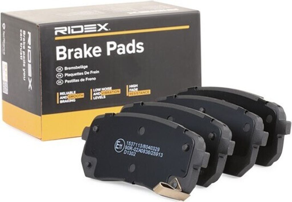 RIDEX Bremsbeläge Satz Hinten für HYUNDAI H-1 Travel (TQ) 402B0667