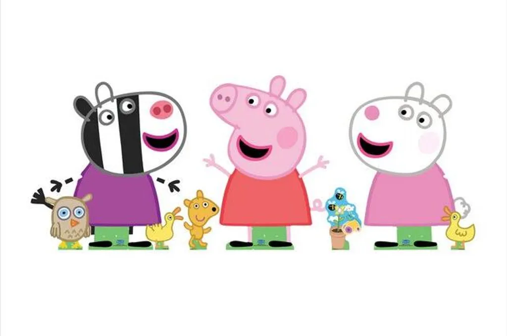Kit Sagome Peppa Pig - Peppa, Zoe e Suzy: Salvavita per Feste