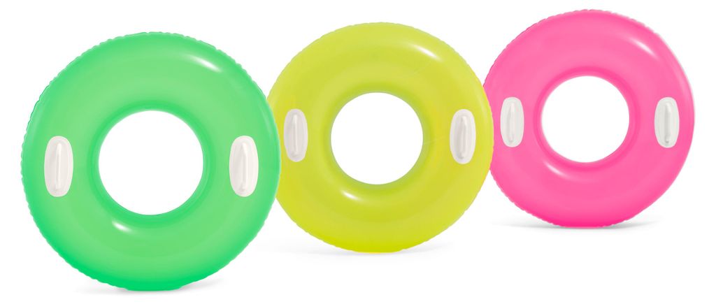 59258np Opblaasbare ring met handvatten Productafbeelding 