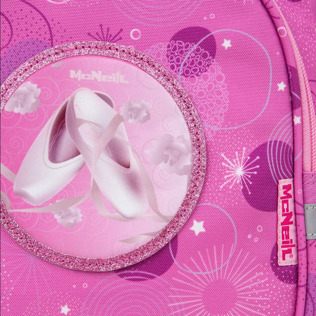 Zaino Backpack Toby McNeill 10L Rosa Pinky | Ideale per l'Asilo - 4