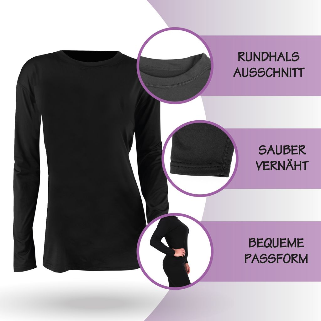Maglia Termica Donna Manica Corta