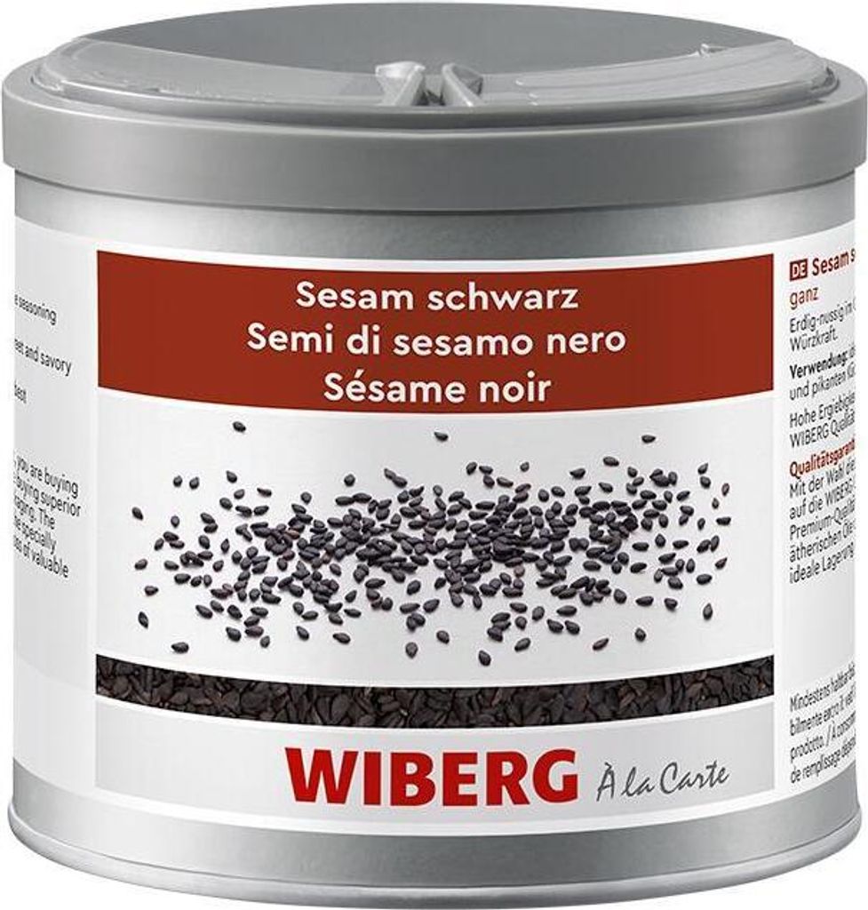 Wiberg-Sesam schwarz, ganz 300g