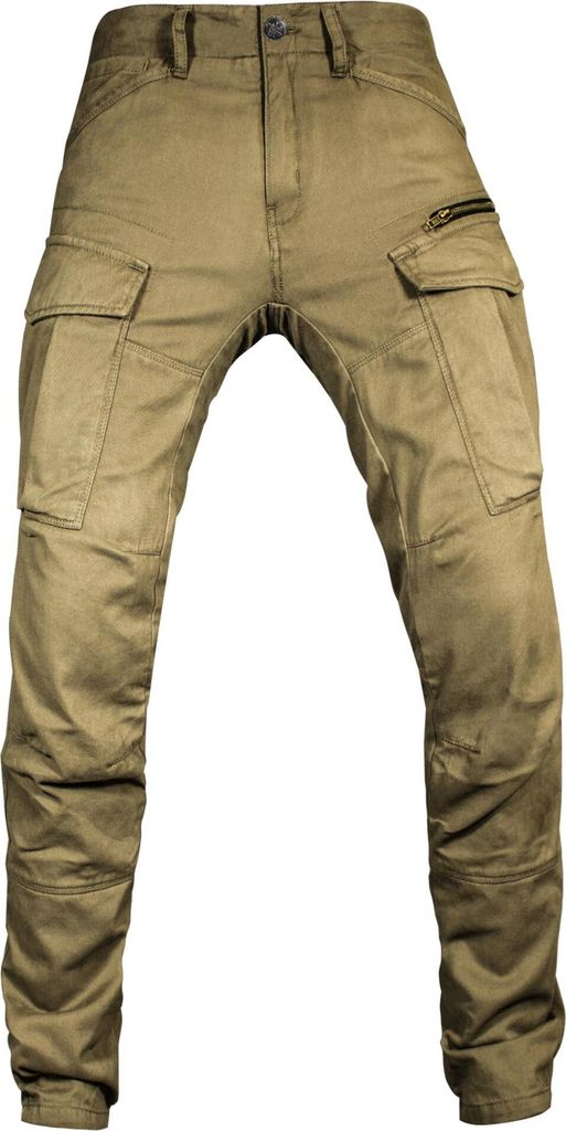 John Doe Stroker Cargo XTM Motorrad Textilhose, sand, 34