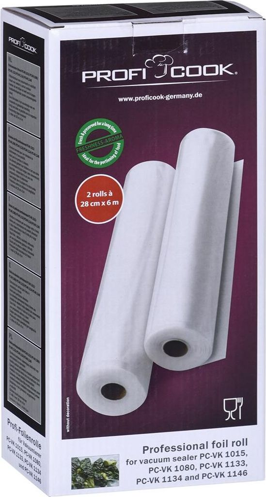 ProfiCook® Vakuumierbeutel | Vakuumierfolie für alle Marken Produktbild 