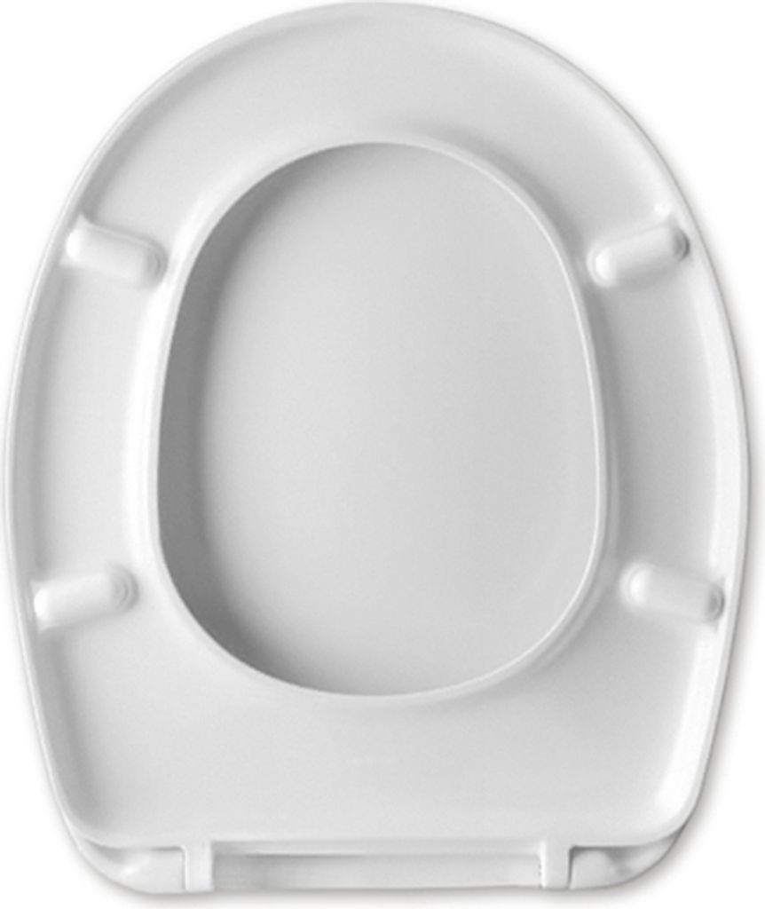 VIGOUR WC-Sitz Clivia für Stand-WCs Edelstahlscharnier ohne Produktbild 2