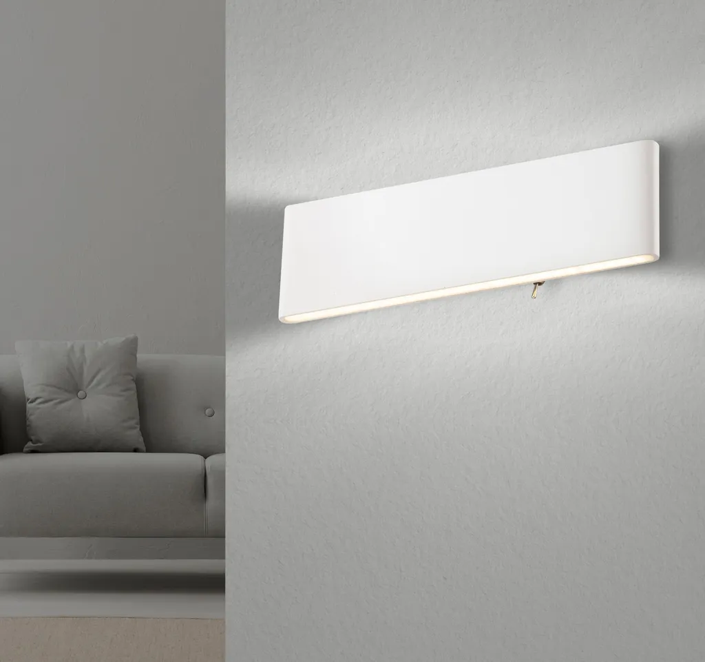 Applique murale intérieure SIEGFRIED blanc 29.5cm GLOBO Lighting LED