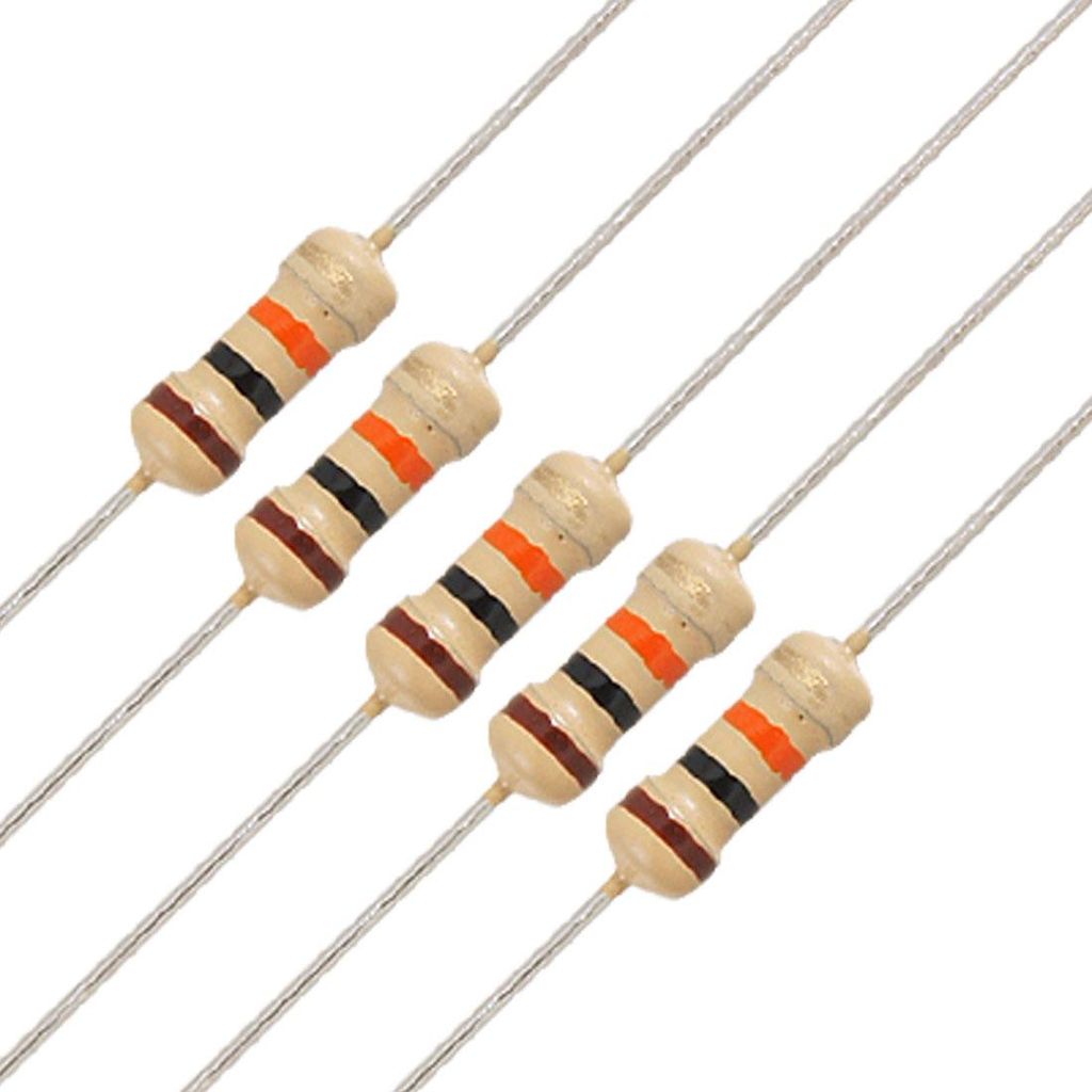 50 STK Nennleistung 1/4W 250V 10K Ohm Axial LeitungKohleschichtwiderst?nde DE de