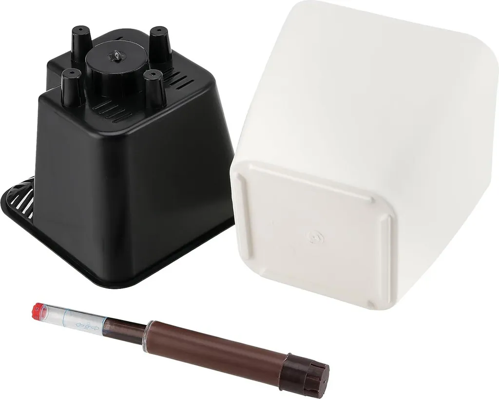 Pot de fleur auto-arrosant robuste et résistant aux UV - Set de 3 pièces