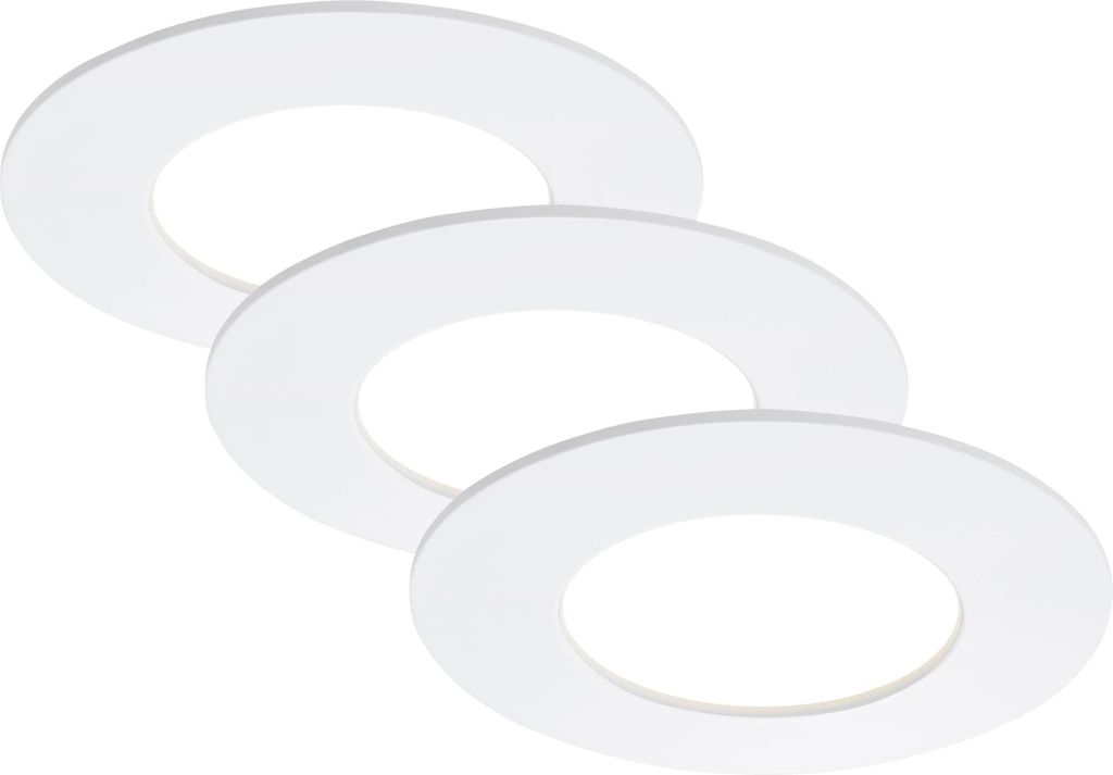 sada 3 vestavných LED svítidel, Ø 8,5 cm, 5 W, bílá, Obrázek produktu 