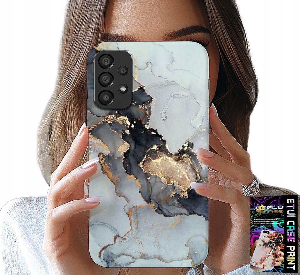 Hülle Für Samsung A52 / A52S - Eleganter Marmor Modische Feminine Muster