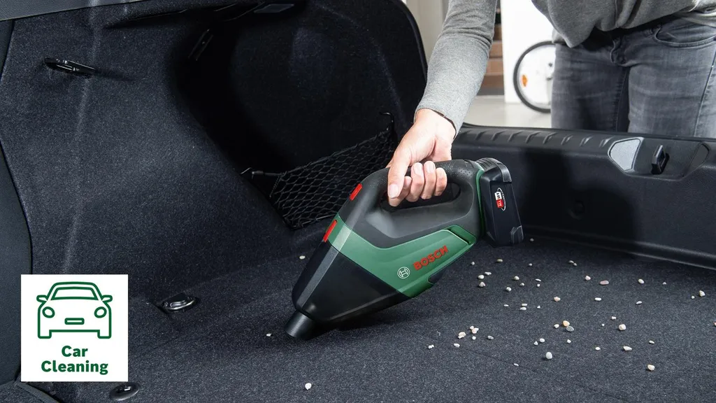 Aspirateur à main sans fil Bosch UniversalVac 18 idéal pour voiture - 3