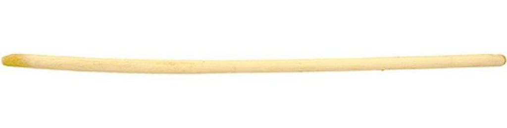 Spatenstiel 130 cm, gebogen, Buche