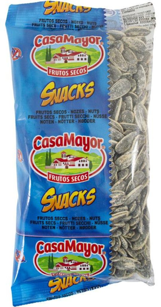 Casa Mayor Gezouten Zonnebloempitten 100g – Gesalzene Sonnenblumenkerne Snack