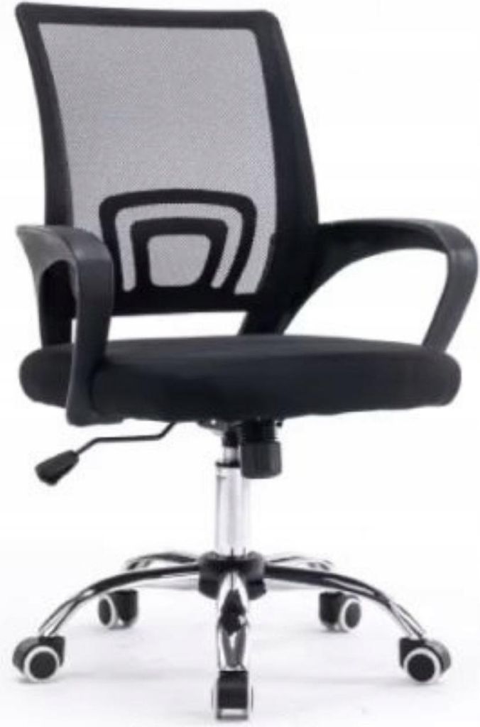 Krzesło biurowe AVA, fotel obrotowy ergonomiczny, oparcie z Zdjęcie produktu 