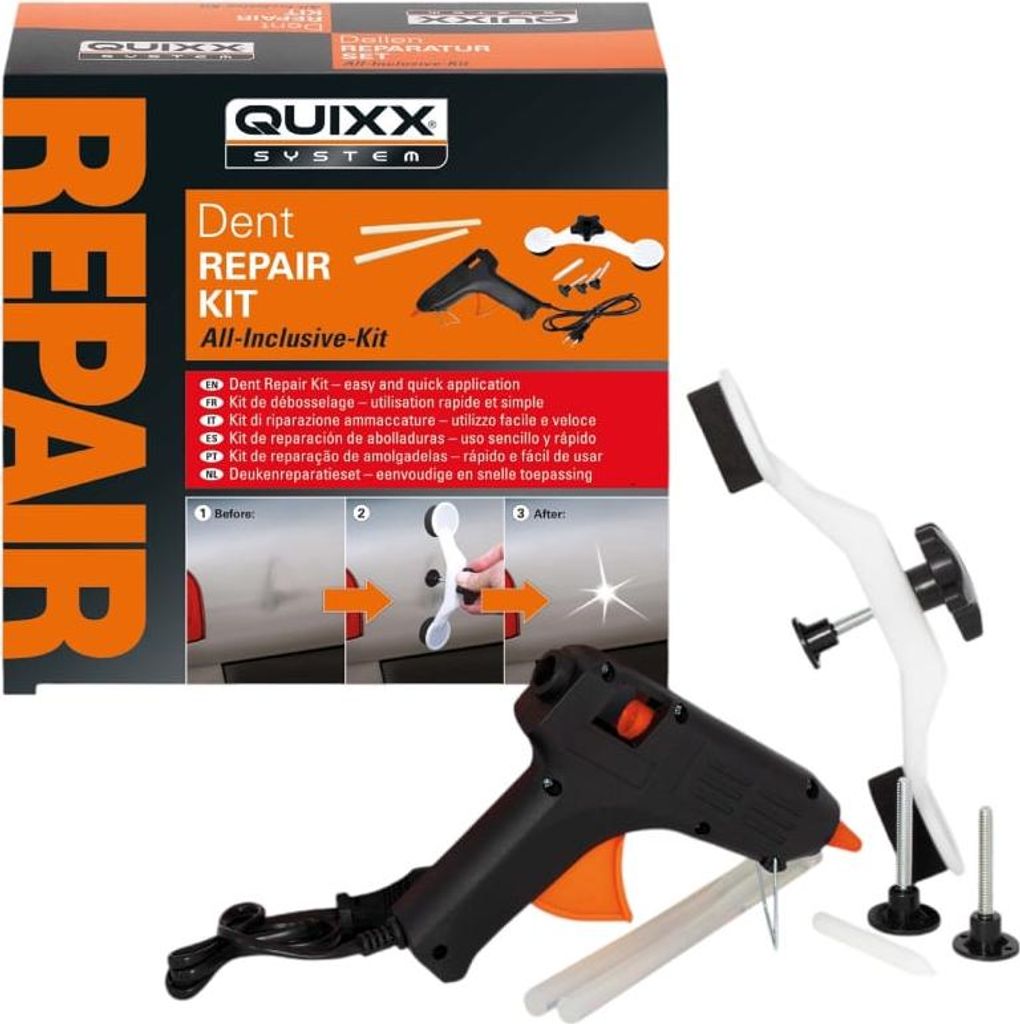 Kit di Riparazione Denti QUIXX con Estrattore e Colla Immagine del prodotto 