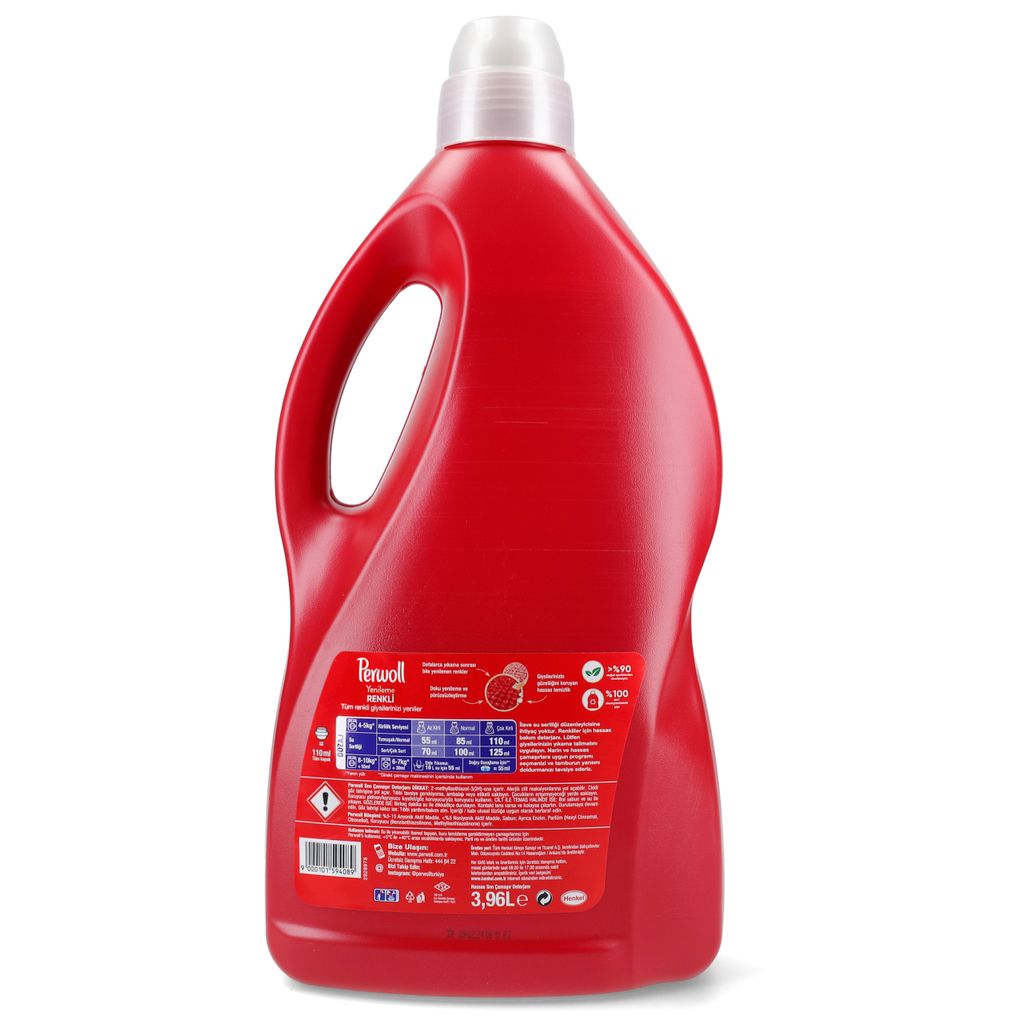 Perwoll Color Renew Waschmittel 3.96 L Flüssigwaschmittel