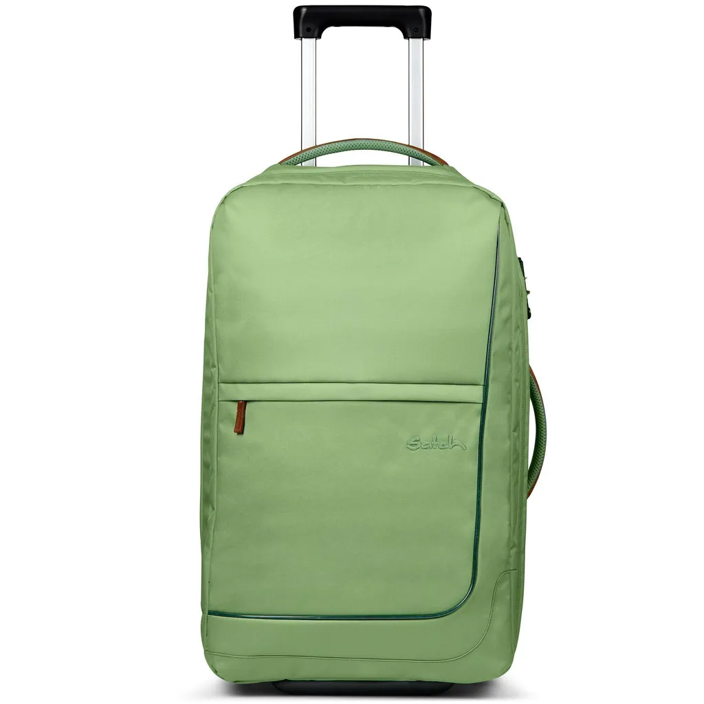Valise à roulettes satch Flow Pure Jade Green 66cm vert enfant