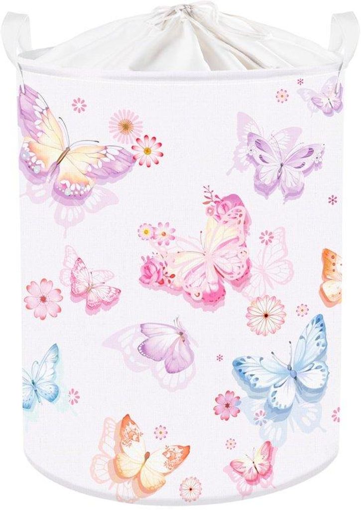 Kinderwasmand 45L mit Deckel, groß, farbenfroh, schattig, für Jungen, Spielzeug, Kinderkammer, Badkamer