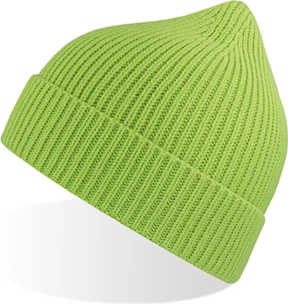 Atlantis Andy Beanie Verde Acido - Cappello Invernale Eco-Sostenibile