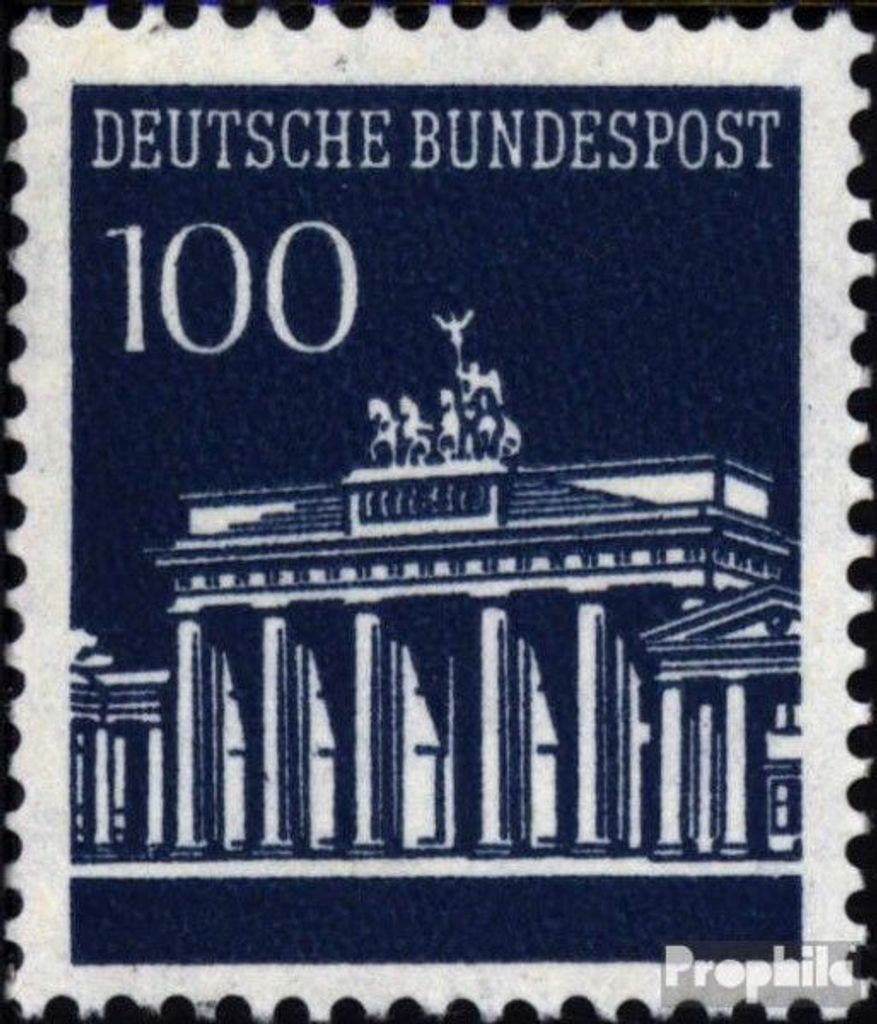 Briefmarken BRD (BR.Deutschland) 1966 Mi 510R mit Produktbild 