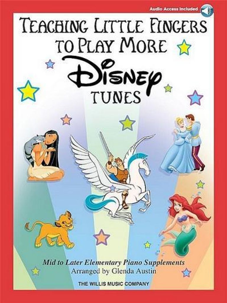 Teaching Little Fingers to Play More Disney Tunes Book/Onlin