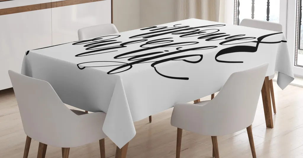 Tovaglia Professionale ABAKUHAUS 140x200 - Grigio Alta Definizione
