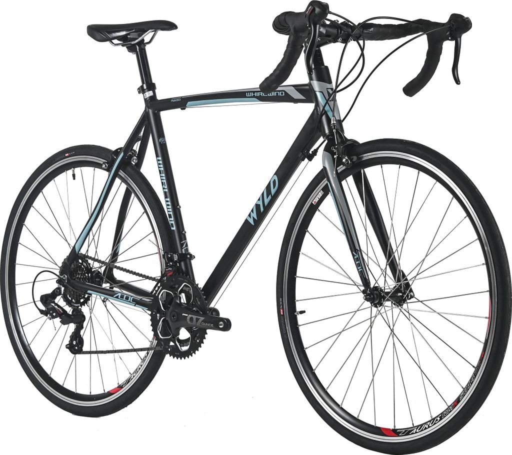 WYLD Rennrad 28'' Whirlwind 70 Schwarz-Blau 14 Gänge WYLD 312R, 440R