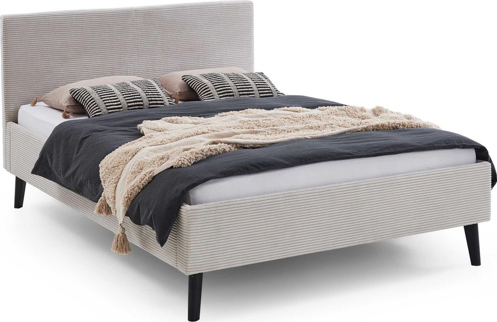 Doppelbett Avola | 140 x 200 cm | Design Beige Produktbild 
