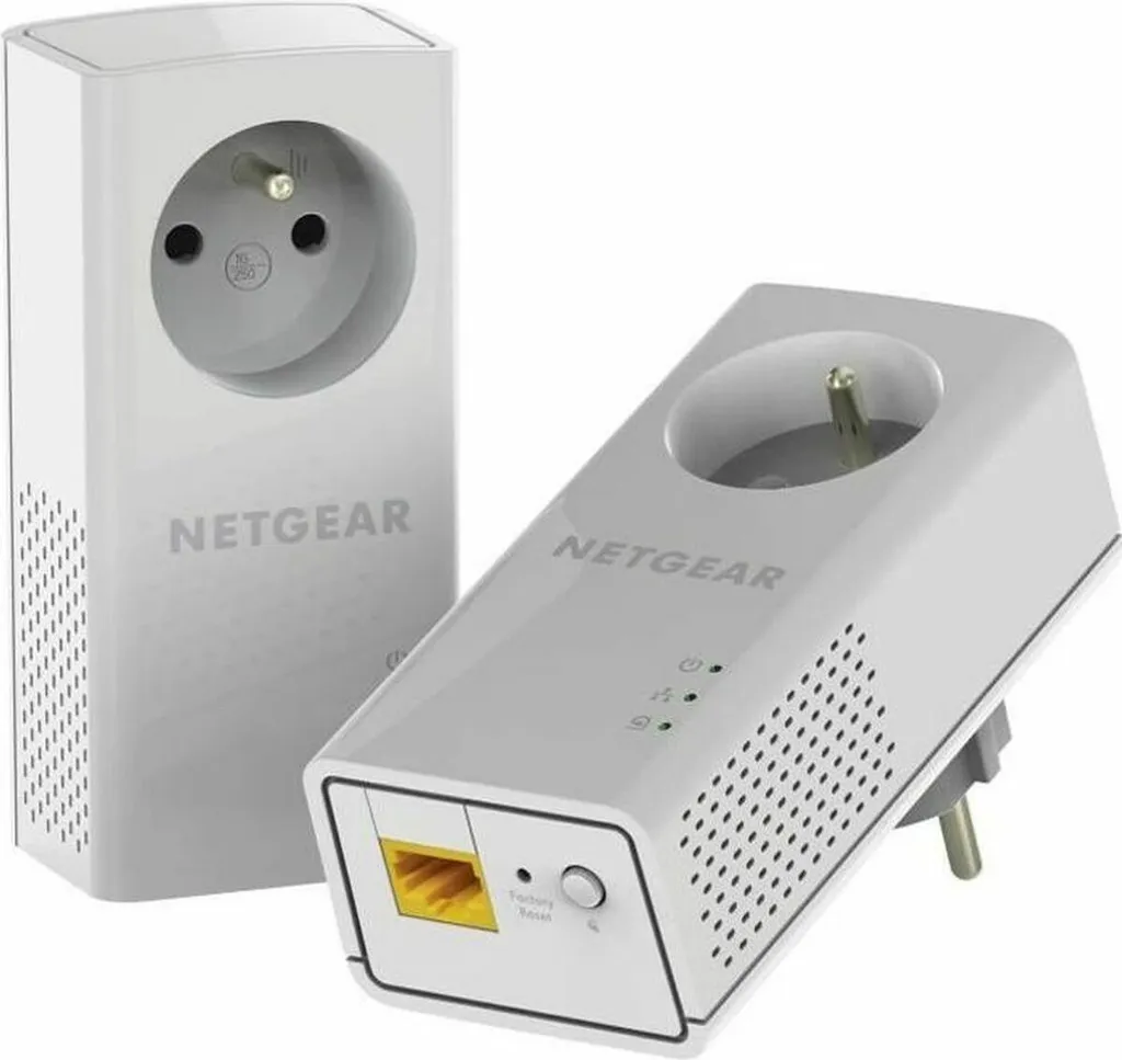 Netgear PLP1000-100FRS Kit CPL 1000 Mbps avec Port Gigabit Ethernet