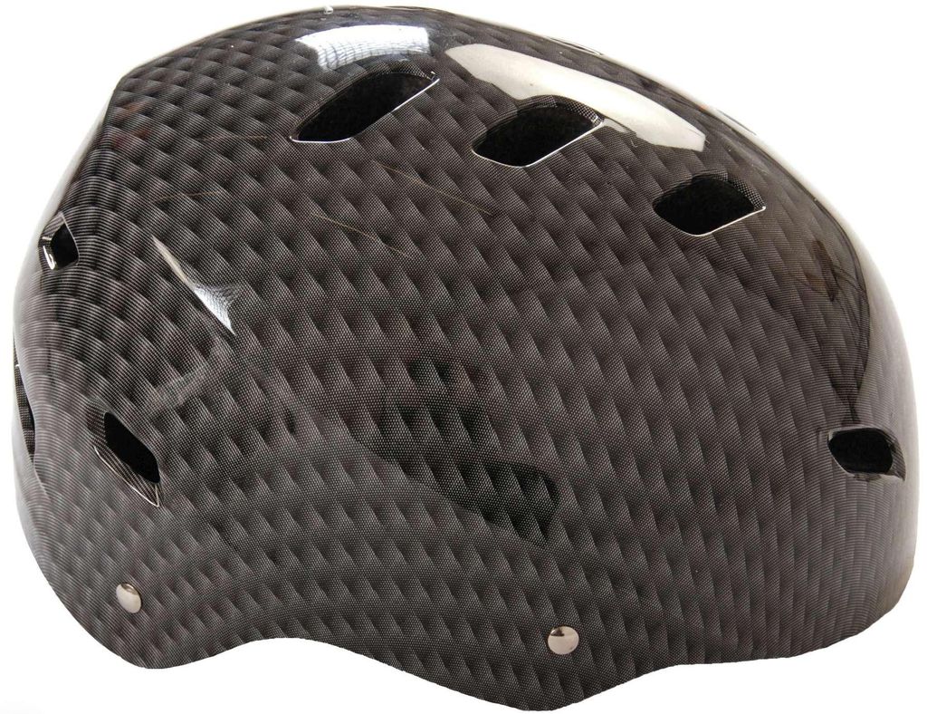 Volare Kinder Fahrradhelm Skatehelm – Grau – 55–57 cm