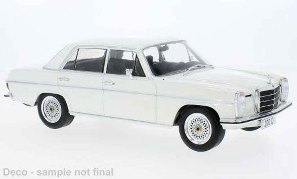 MCG 1:18 Mercedes 200 D (W115) - white - 1968 Produktbild 
